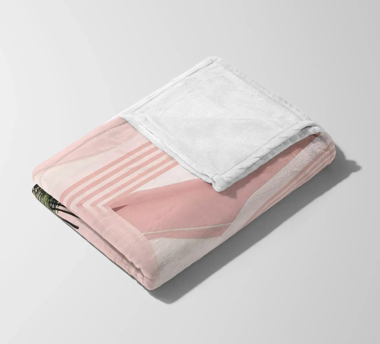 Geometric harmony - modern architectural design fleece blanket by Whole©