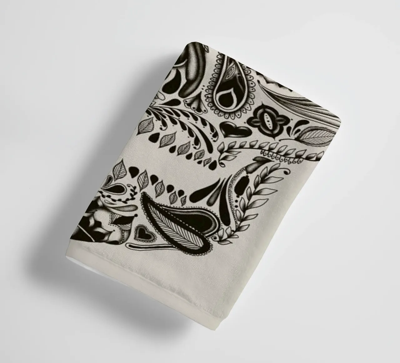 Dia de los muertos towel by Tobe Fonseca