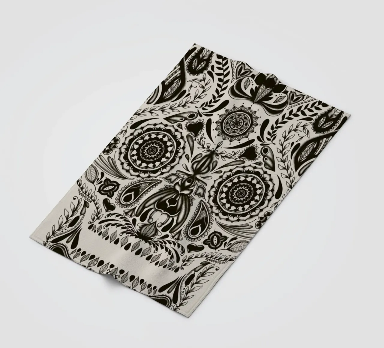Dia de los muertos Fleecedecke von Tobe Fonseca