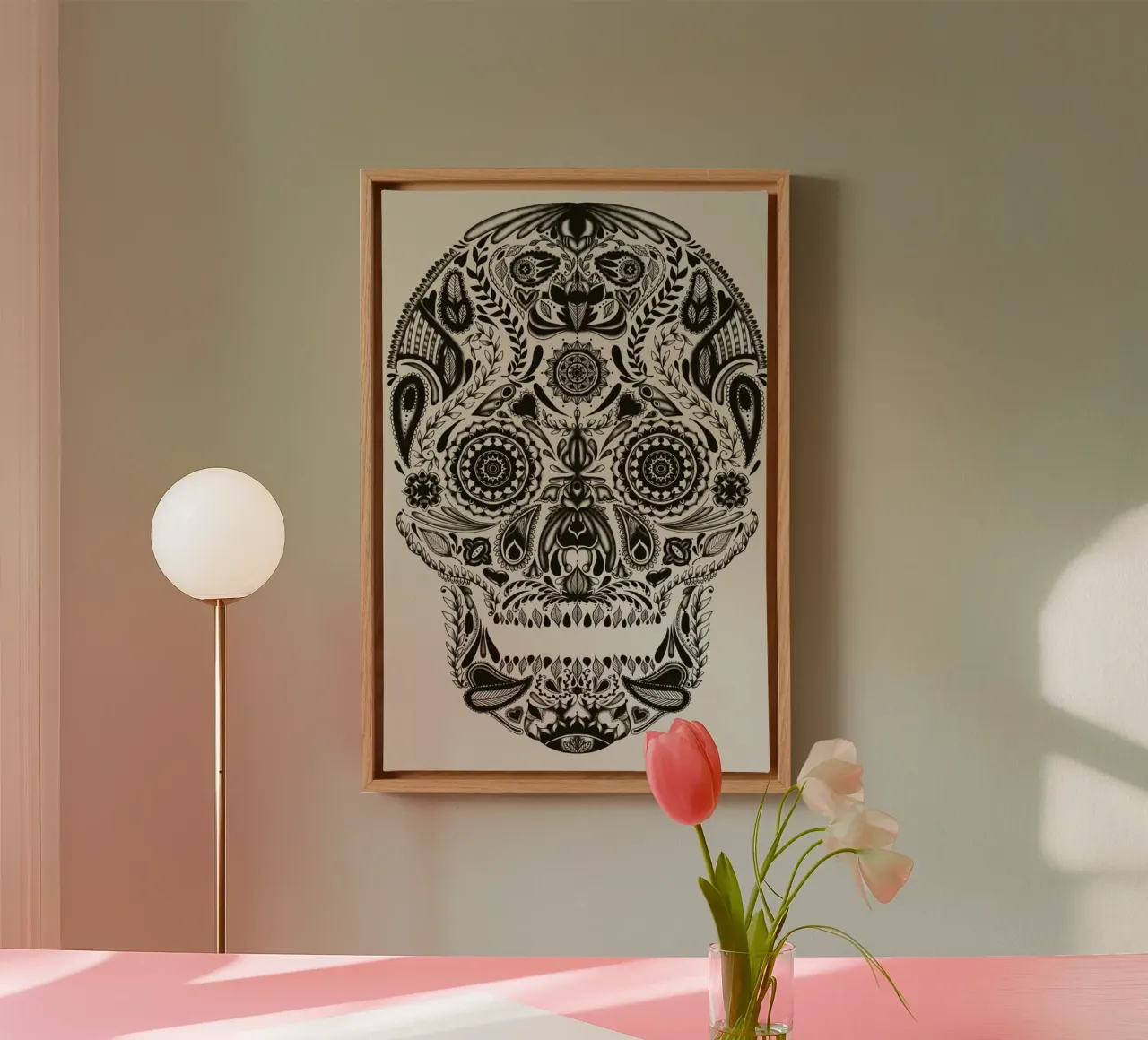 Dia de los muertos canvas van Tobe Fonseca