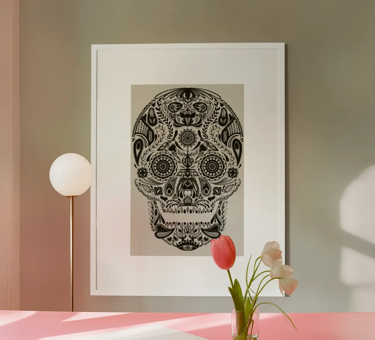 Dia de los muertos carta hahnemühle da Tobe Fonseca