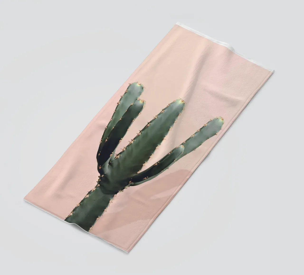 Cactus minimalista - eleganza botanica telo mare da Whole©