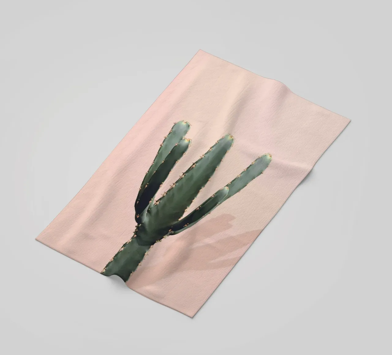 Cactus minimalista - eleganza botanica telo mare da Whole©
