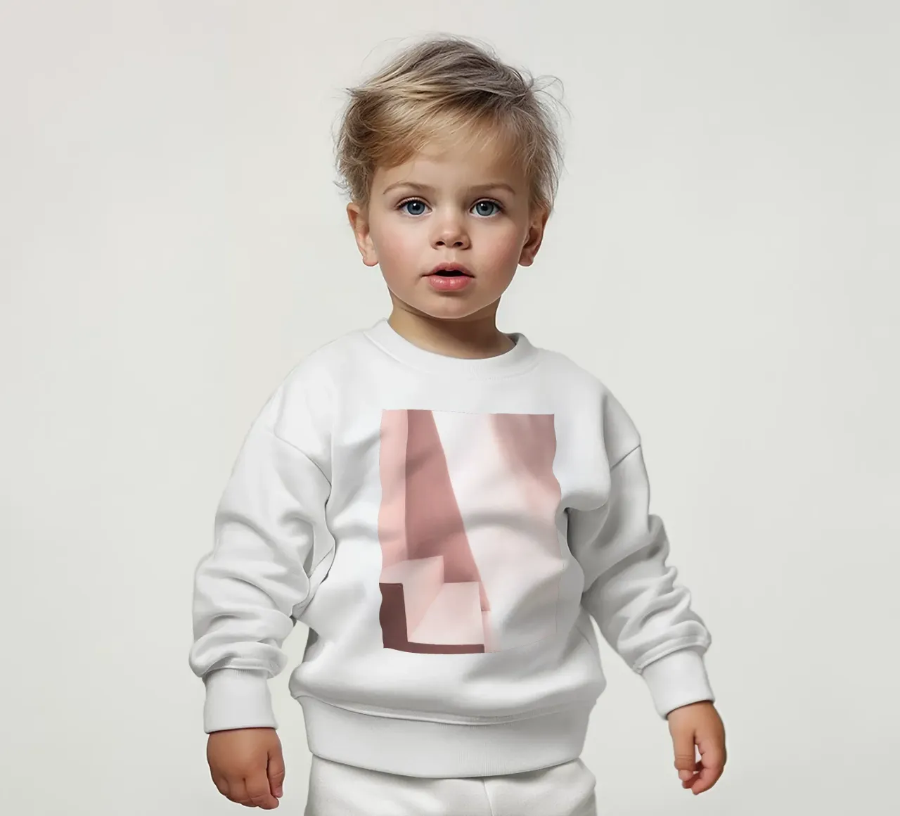 Minimalist staircase - light and shade baby sweatshirt by Whole©