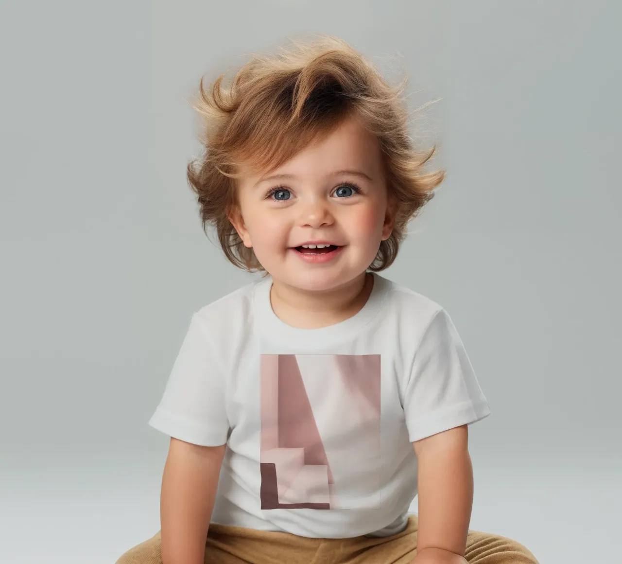 Scala minimalista - luci e ombre maglietta neonato da Whole©