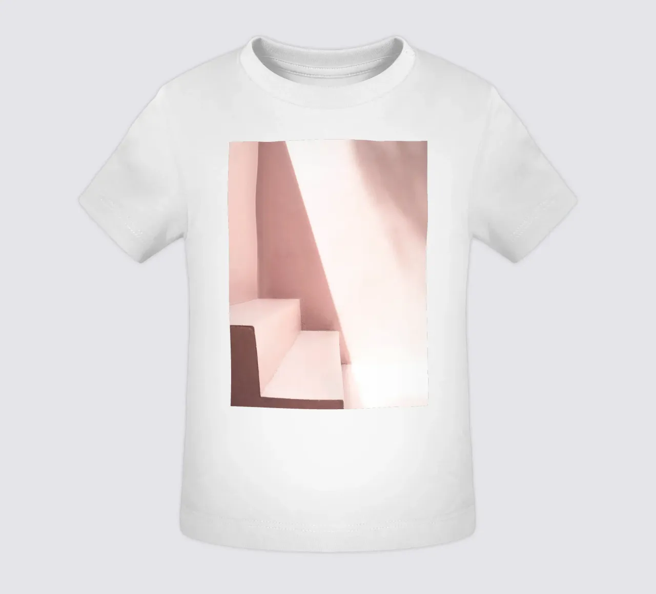 Scala minimalista - luci e ombre maglietta neonato da Whole©
