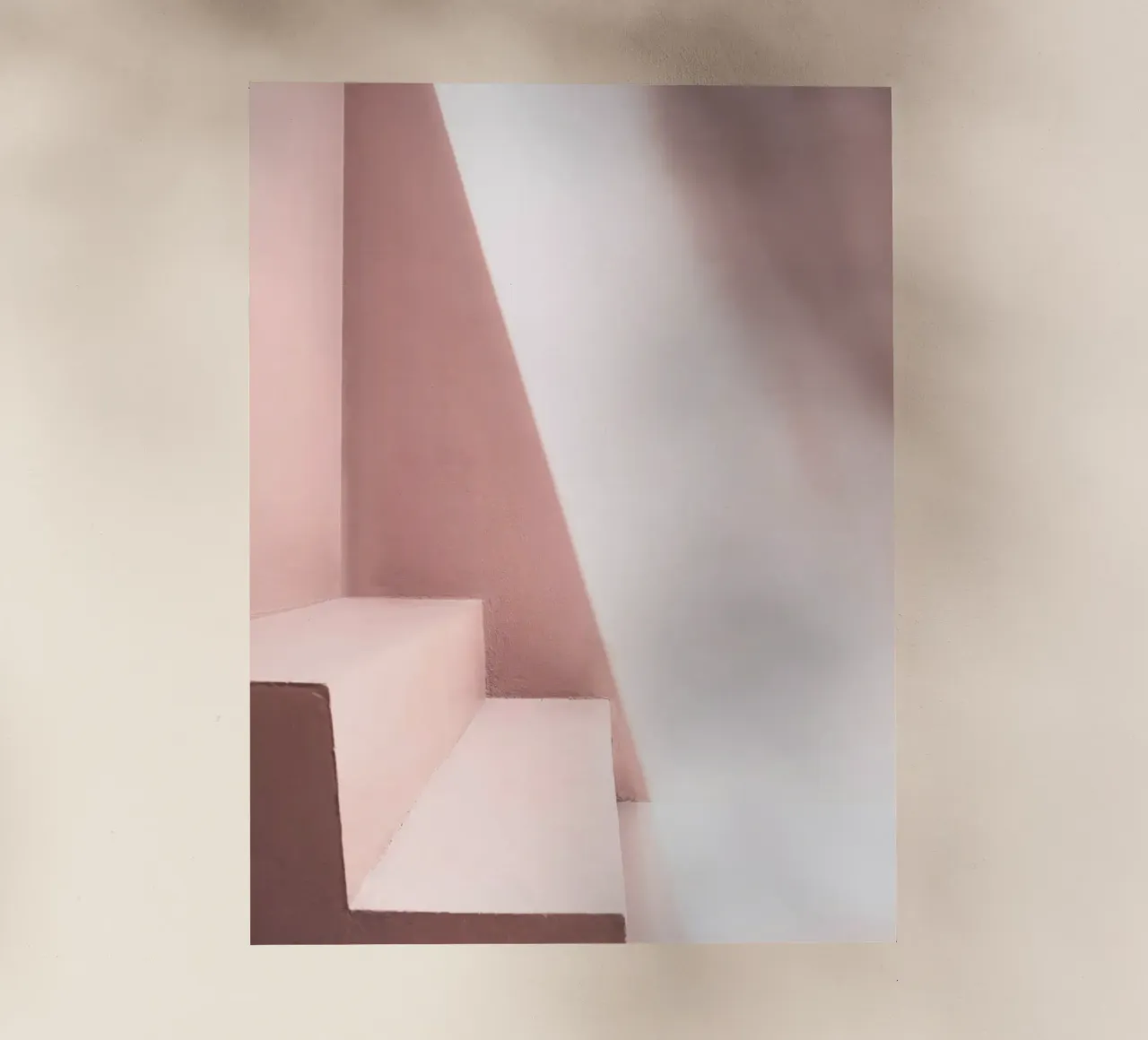 Scala minimalista - luci e ombre pellicola backlit da Whole©