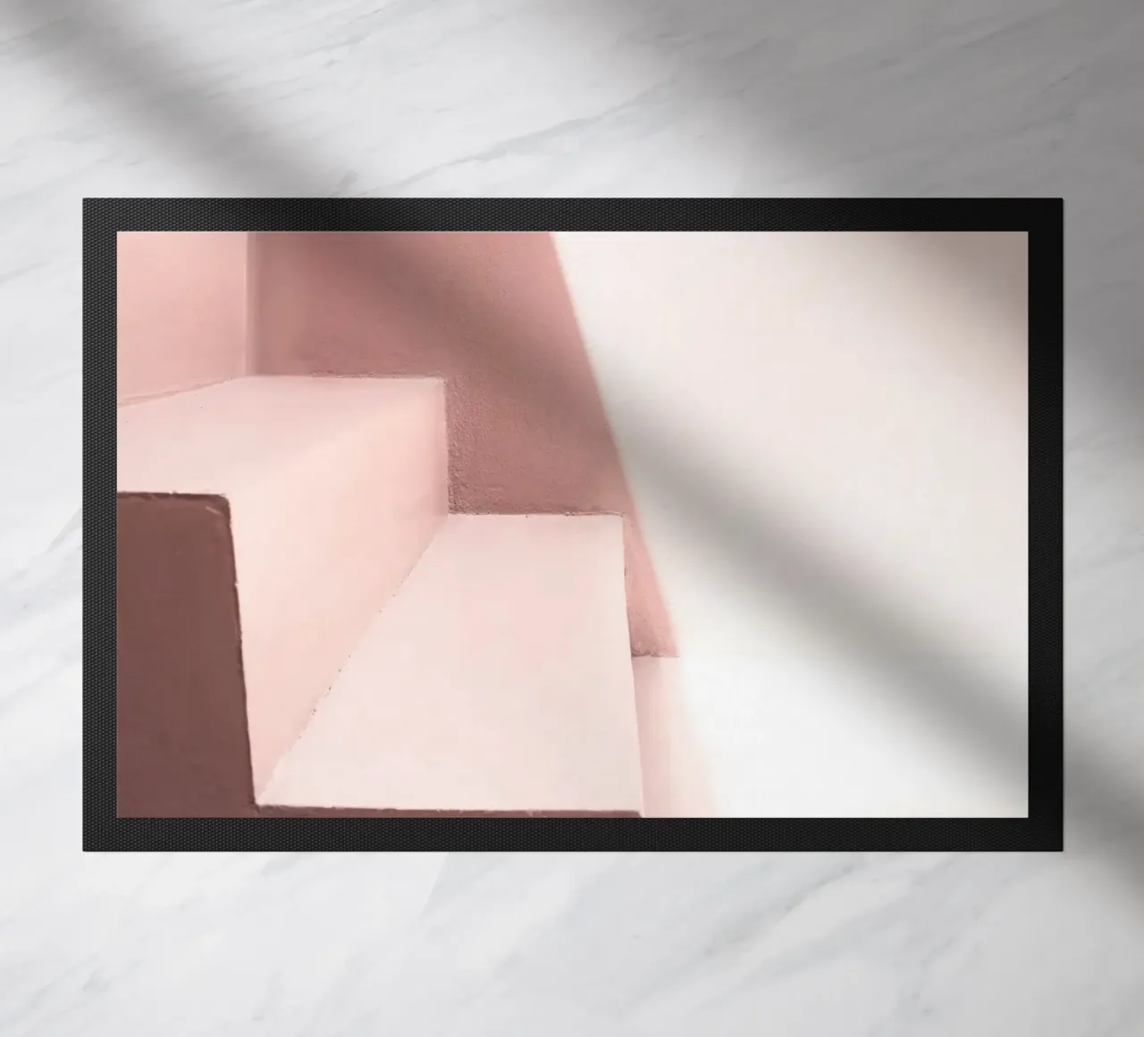 Scala minimalista - luci e ombre zerbino da Whole©