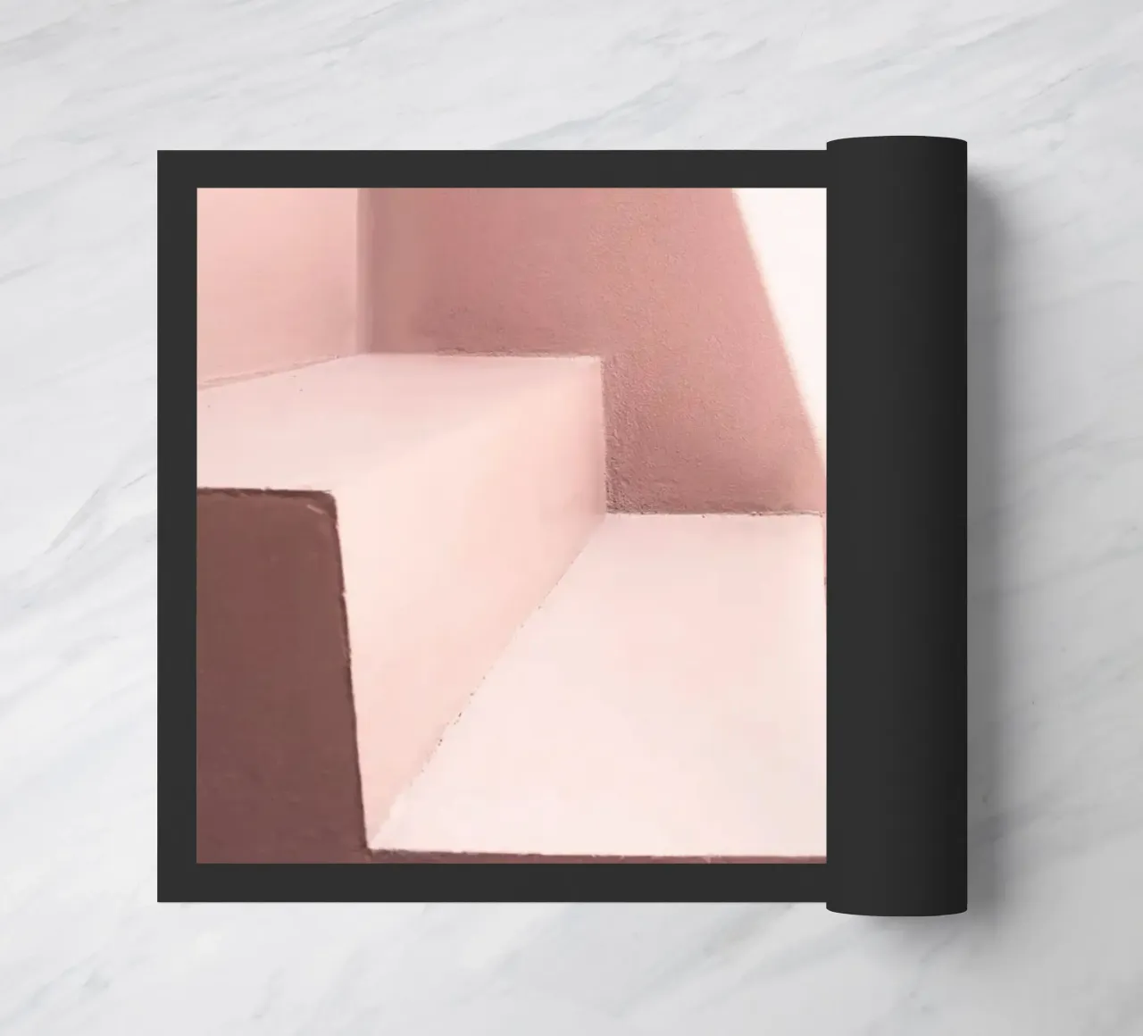 Scala minimalista - luci e ombre zerbino da Whole©