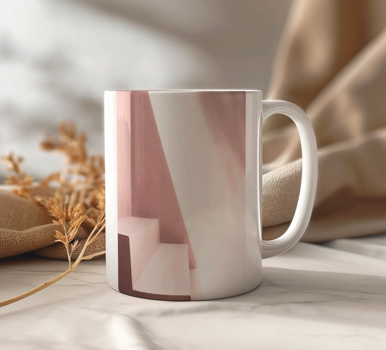 Scala minimalista - luci e ombre tazza in ceramica da Whole©