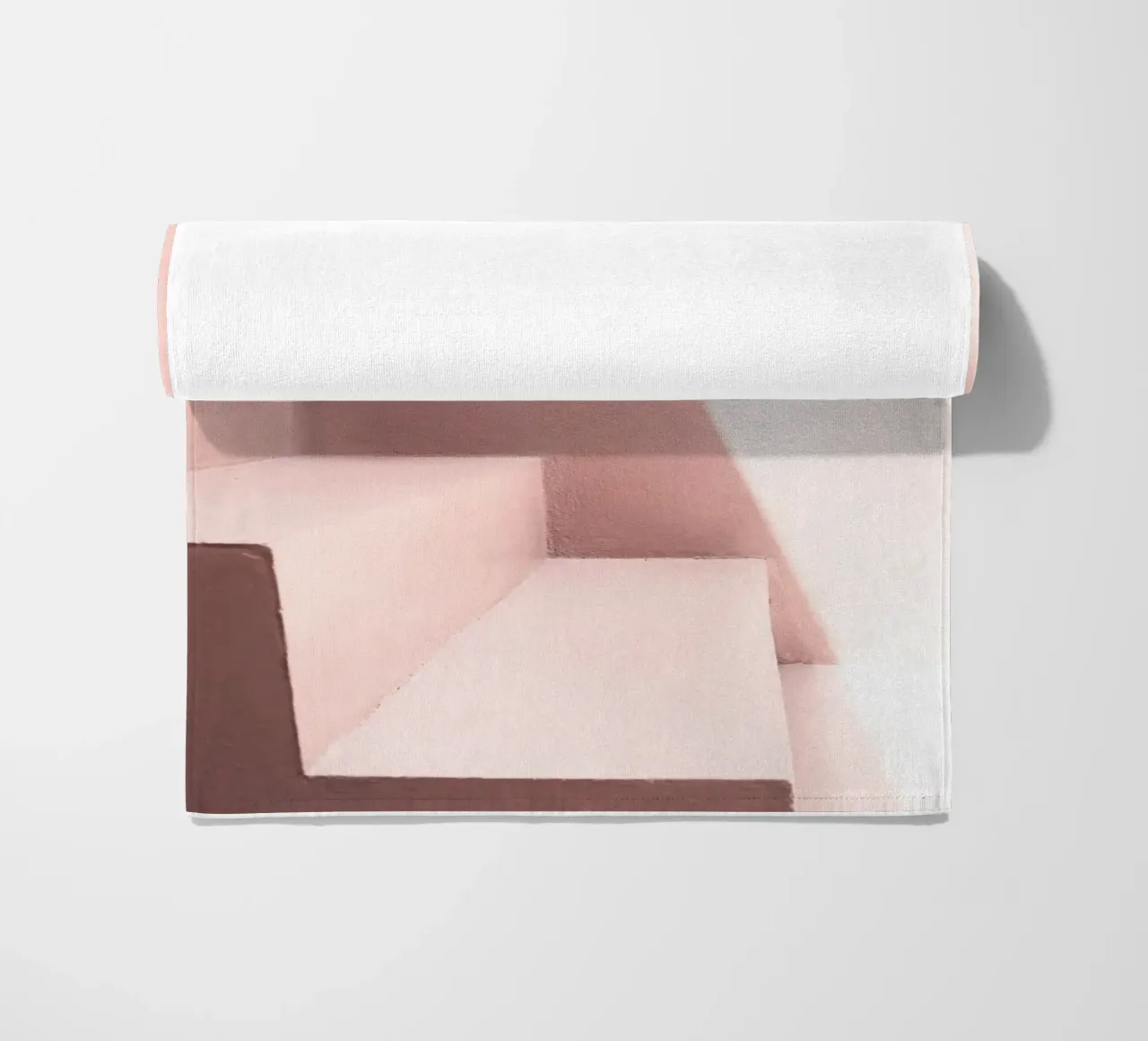 Scala minimalista - luci e ombre telo mare da Whole©