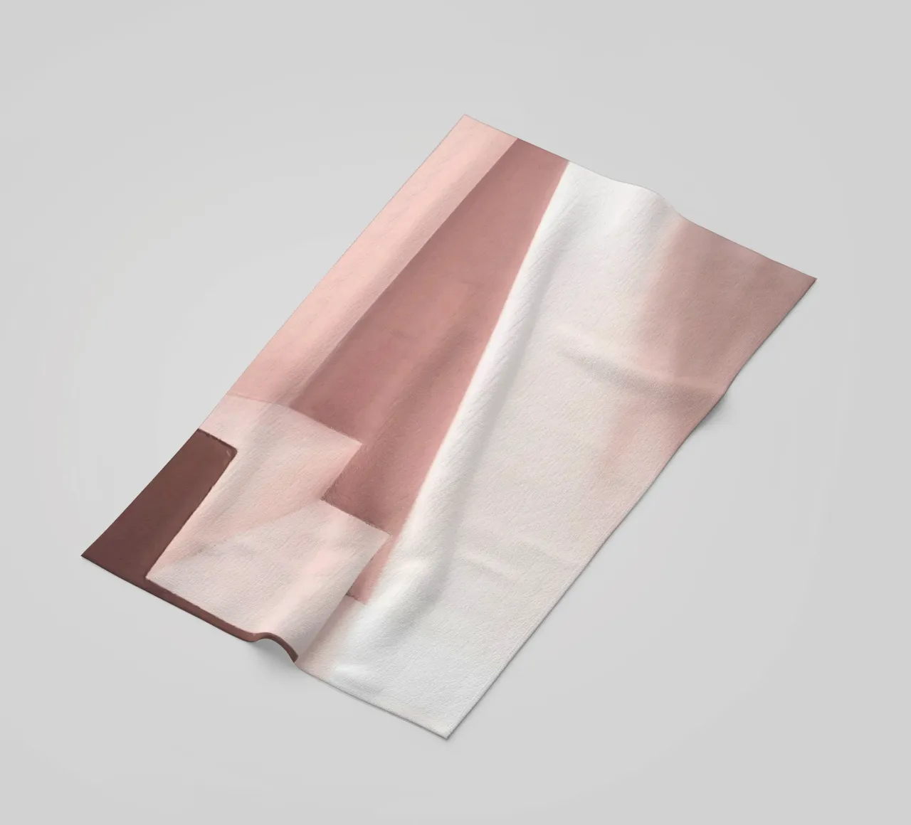 Minimalist staircase - light and shade beach towel by Whole©