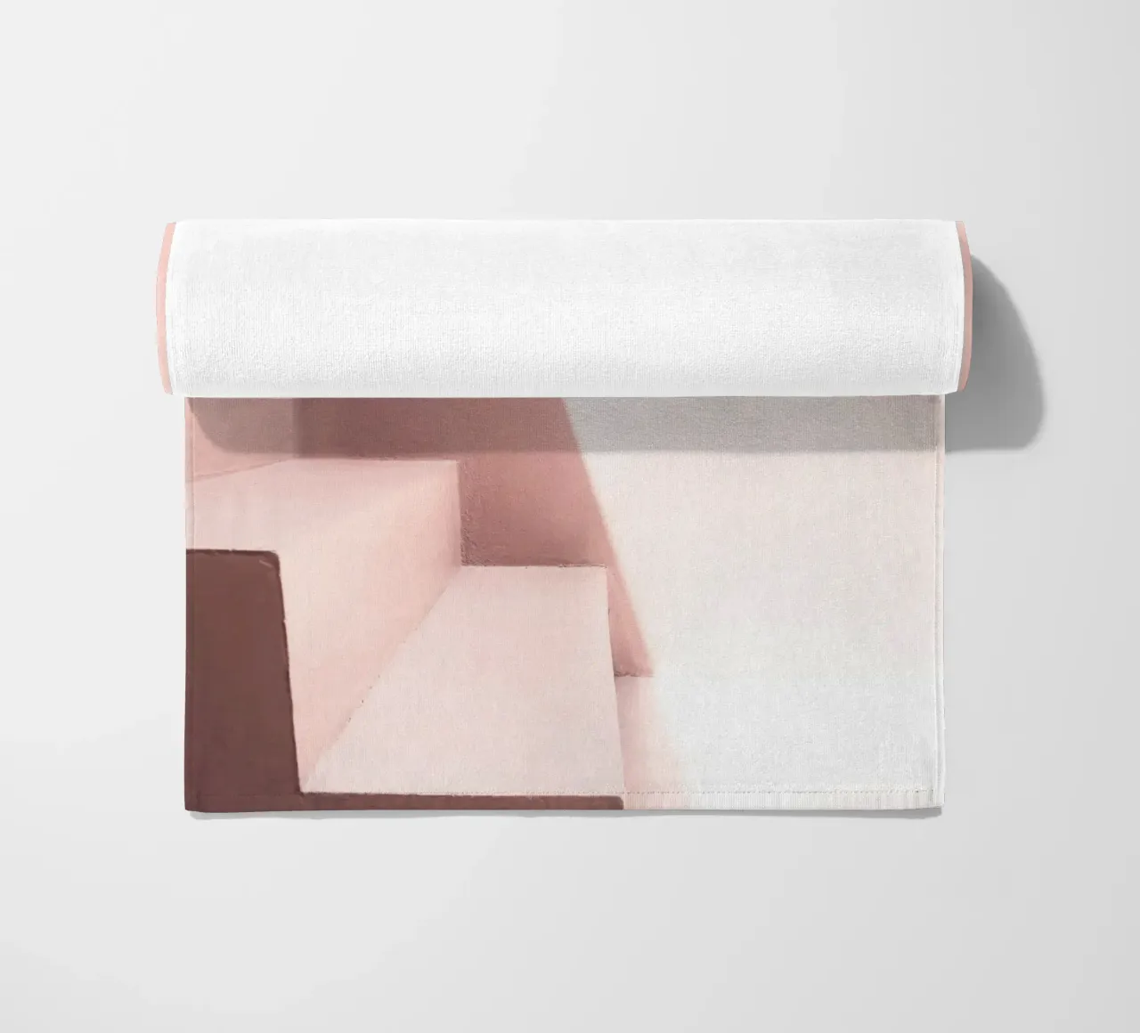 Scala minimalista - luci e ombre telo mare da Whole©