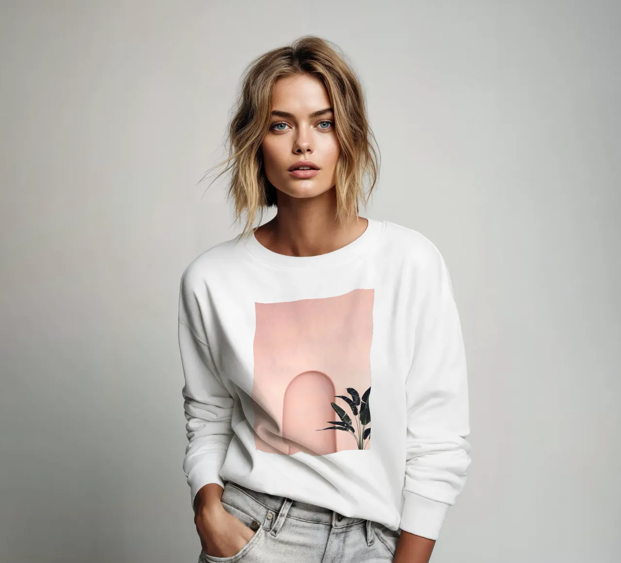 Forme eleganti - minimalismo botanico felpa da Whole©