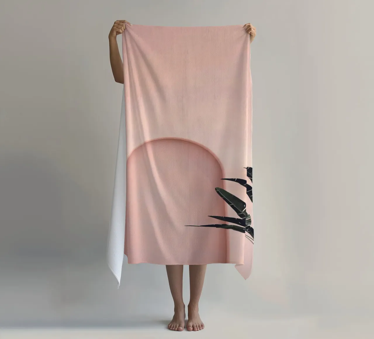 Forme eleganti - minimalismo botanico telo mare da Whole©