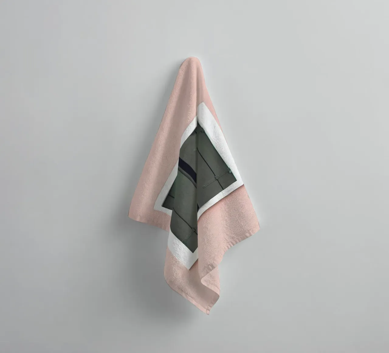 Simple window art - Mediterranean charm towel by Whole©