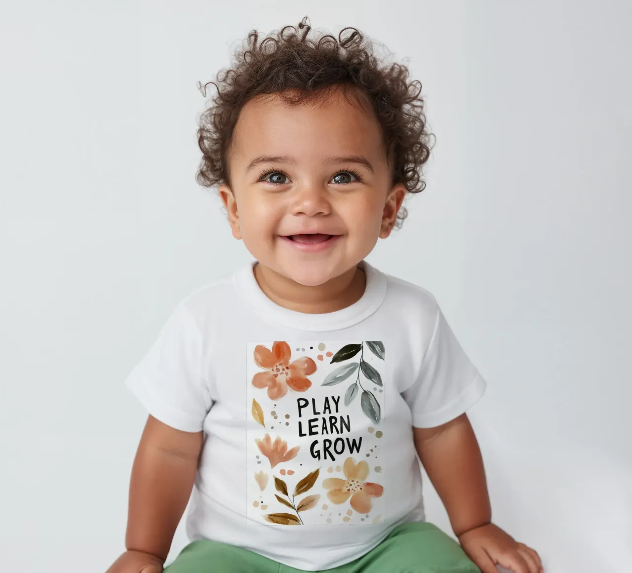 Play Learn Grow (Version 3) maglietta neonato da treechild