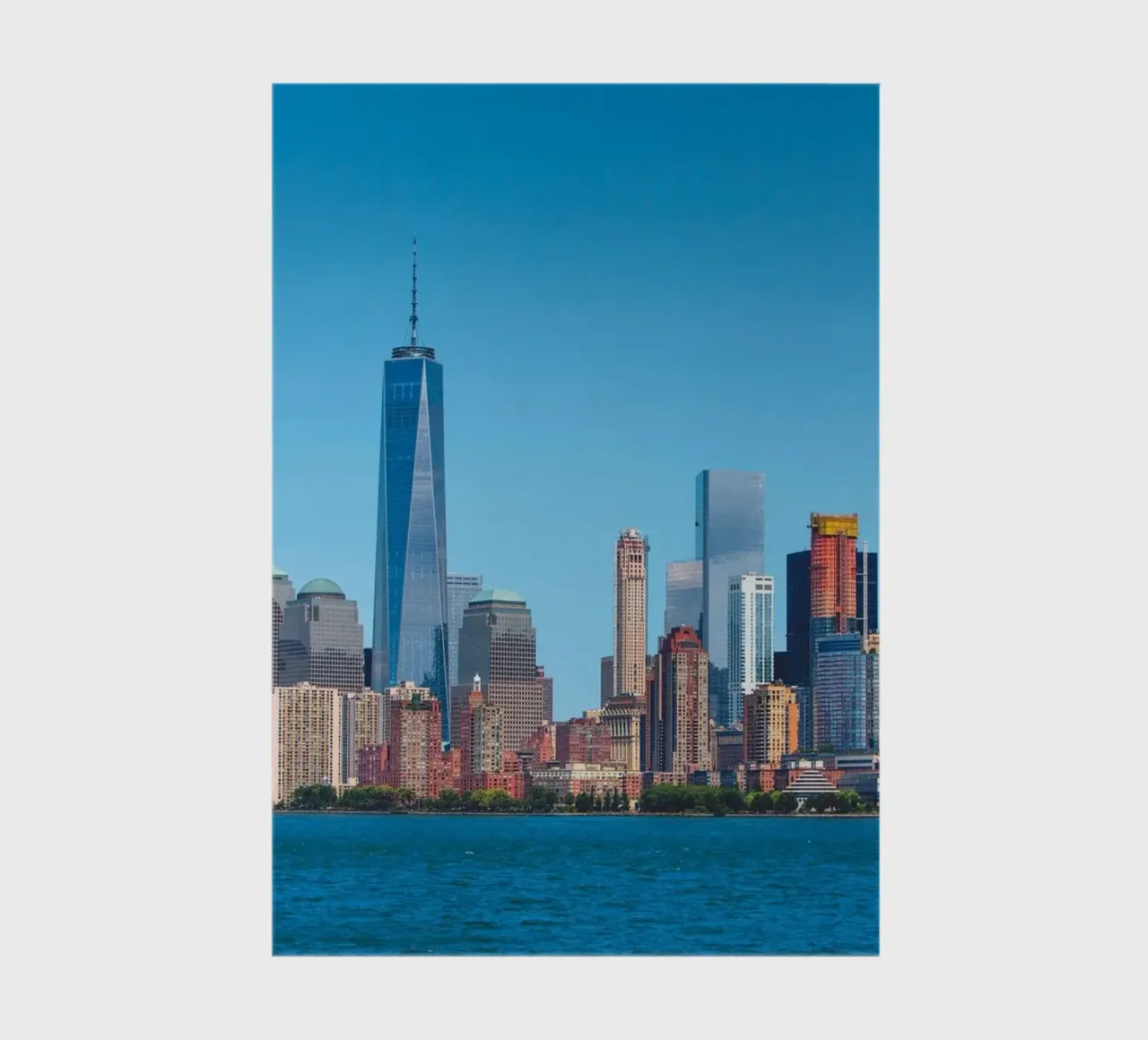 Manhattan skyline notebook by Dave Hare Photography