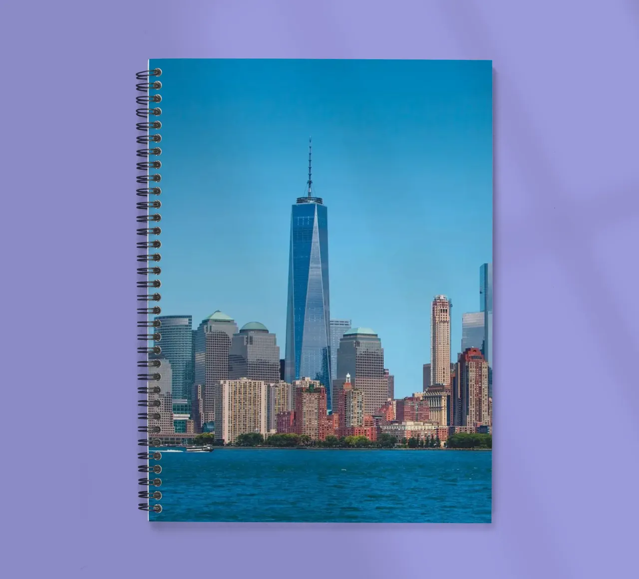 Skyline von Manhattan Ringbuch von Dave Hare Photography