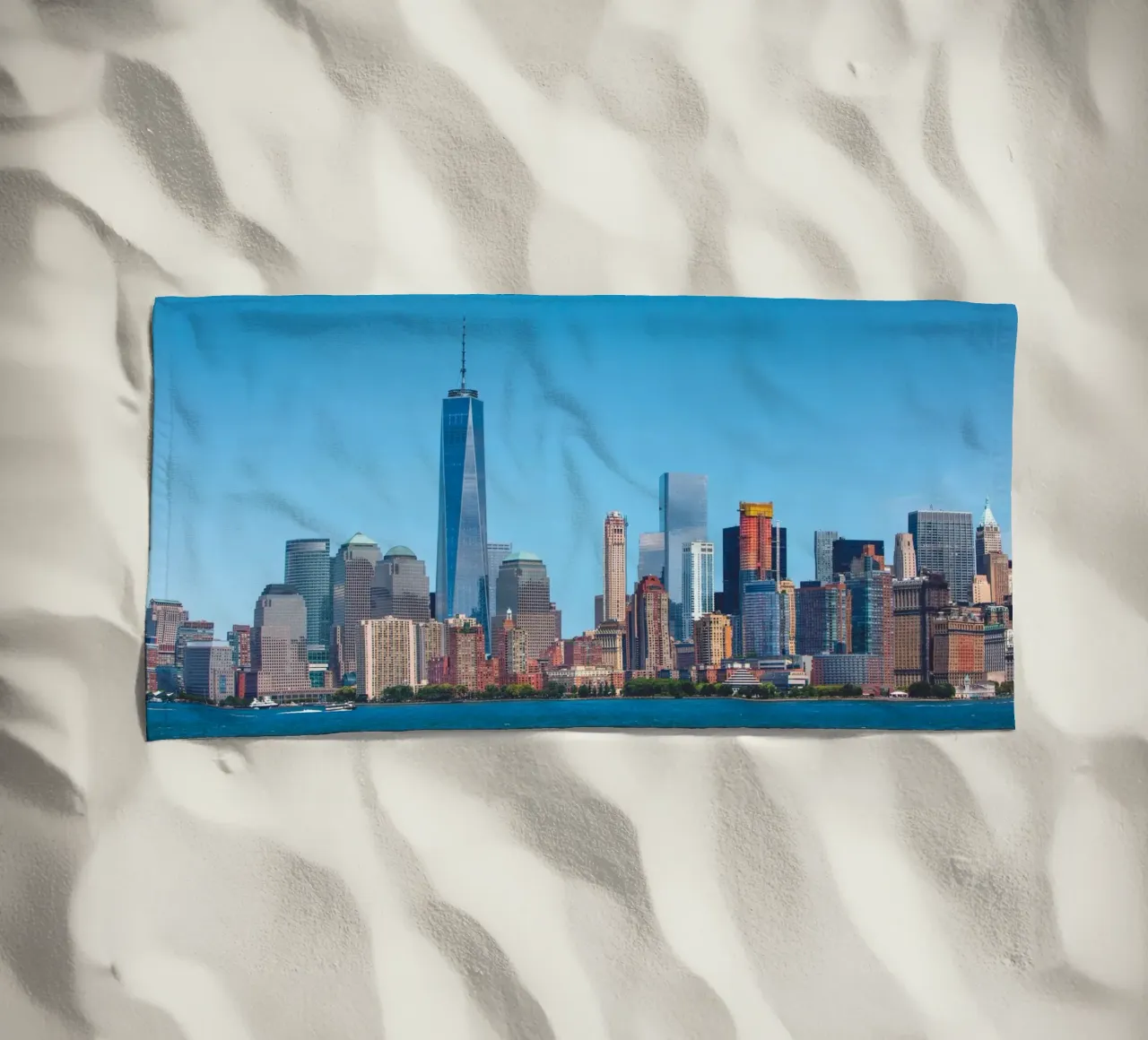 Lo skyline di Manhattan telo mare da Dave Hare Photography