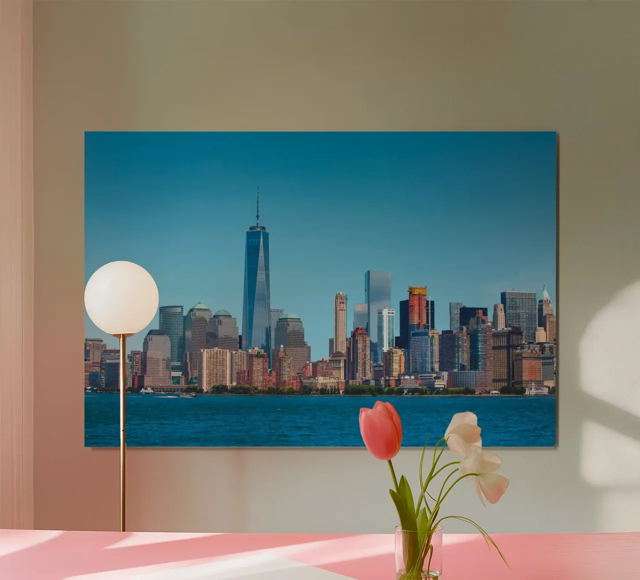 Skyline von Manhattan Hahnemühle von Dave Hare Photography