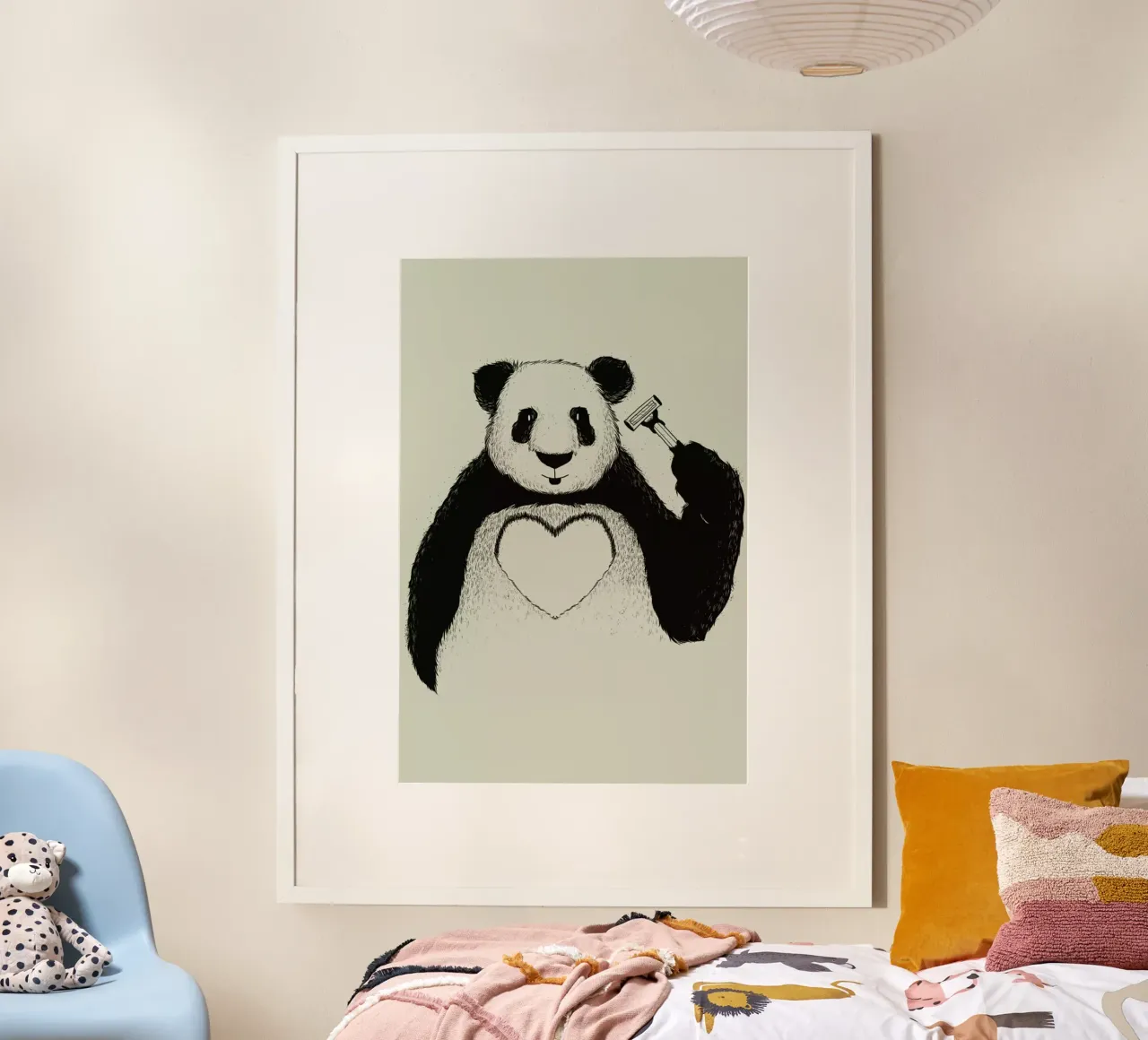 Panda Love poster da Tobe Fonseca