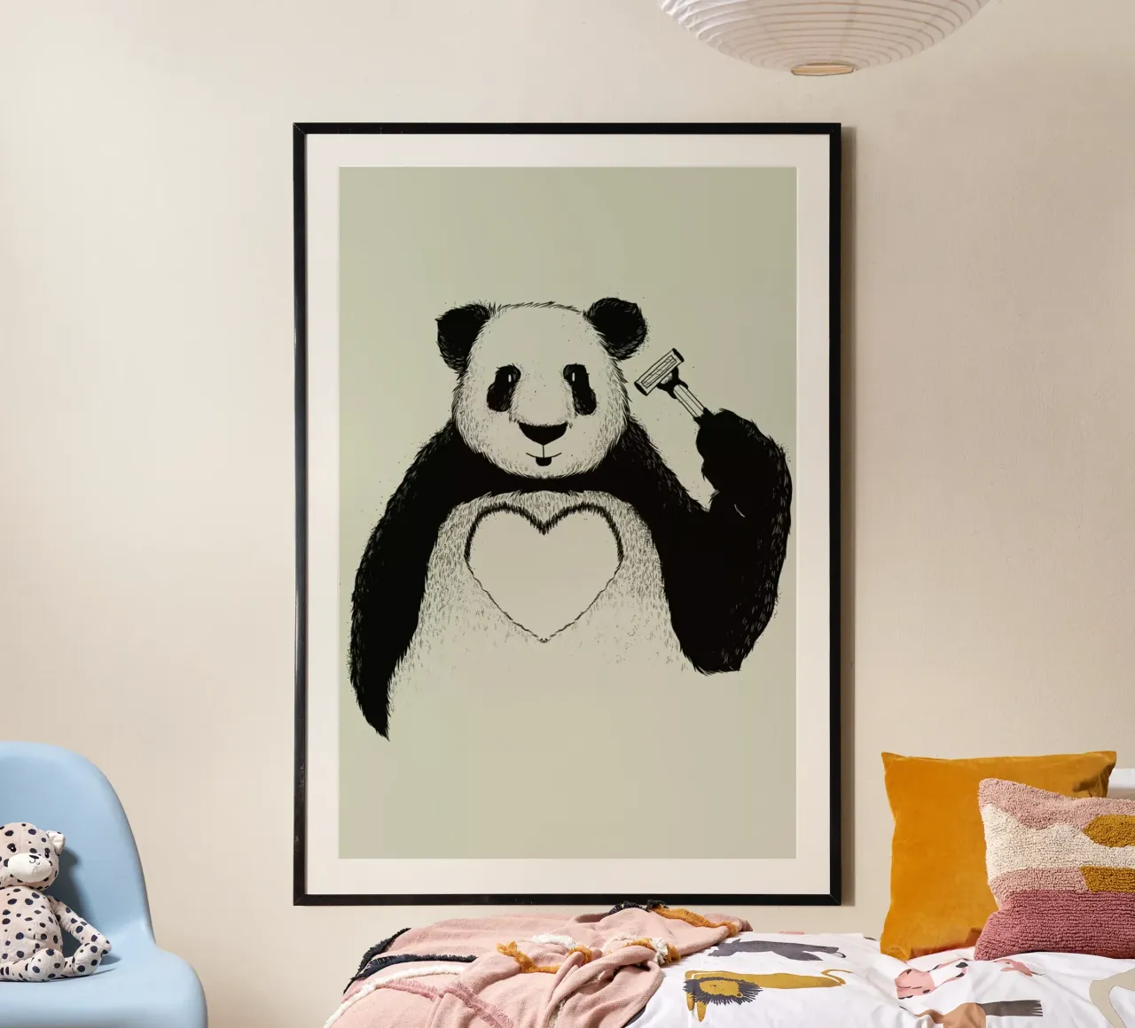 Panda Love poster da Tobe Fonseca