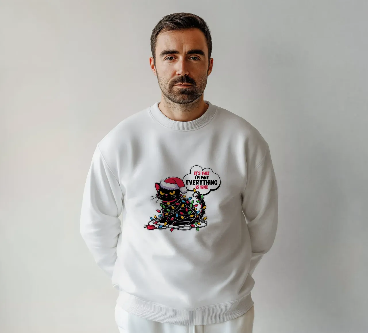 It's fine I'm fine everything is fine felpa da edsonramosart