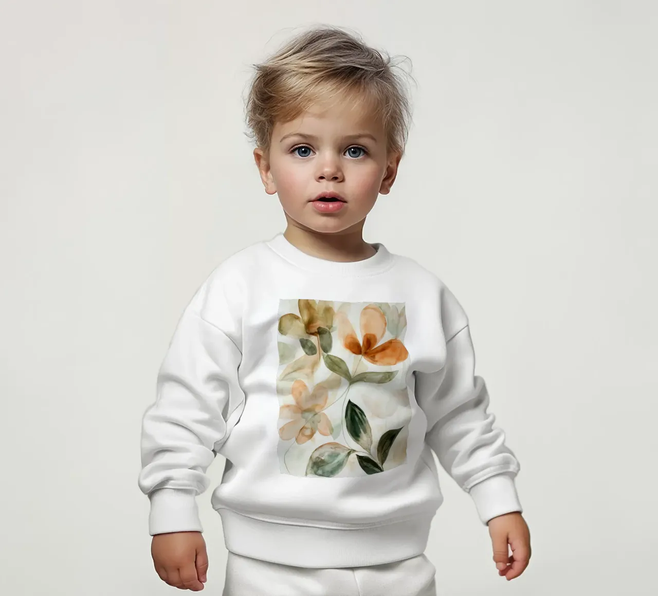 Earthy Bloom No 1 felpa neonato da treechild