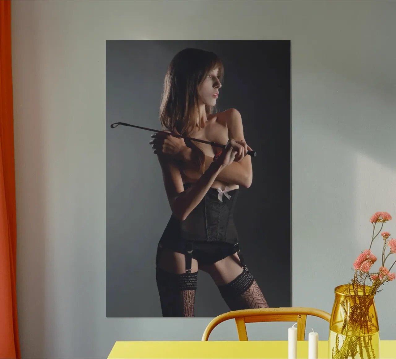 Jane in nero poster da Dave Hare Photography