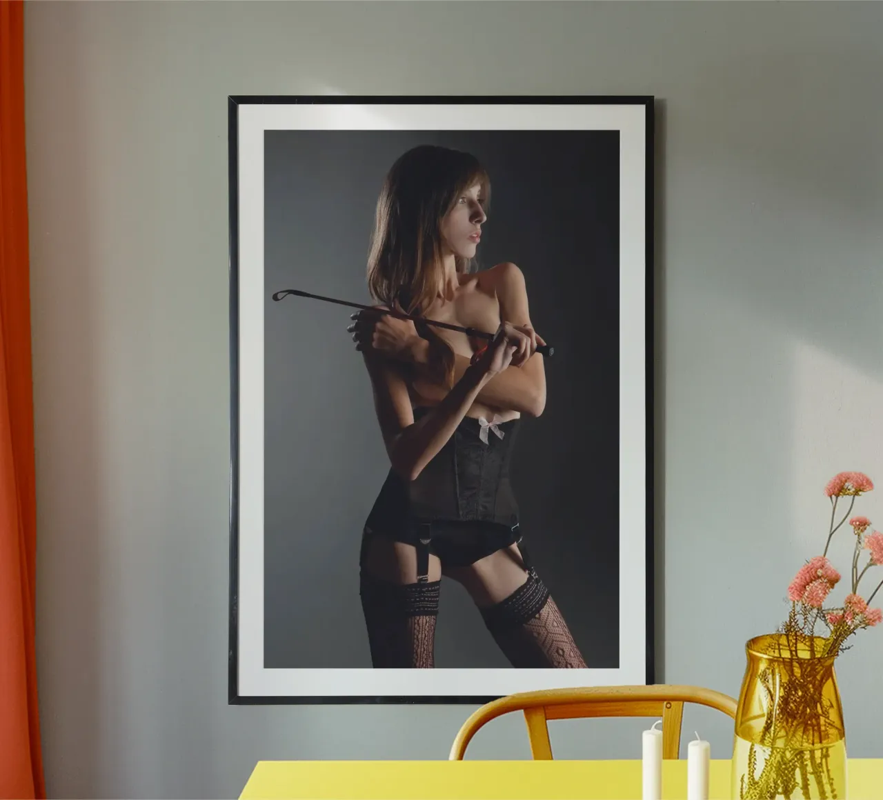 Jane in nero poster da Dave Hare Photography