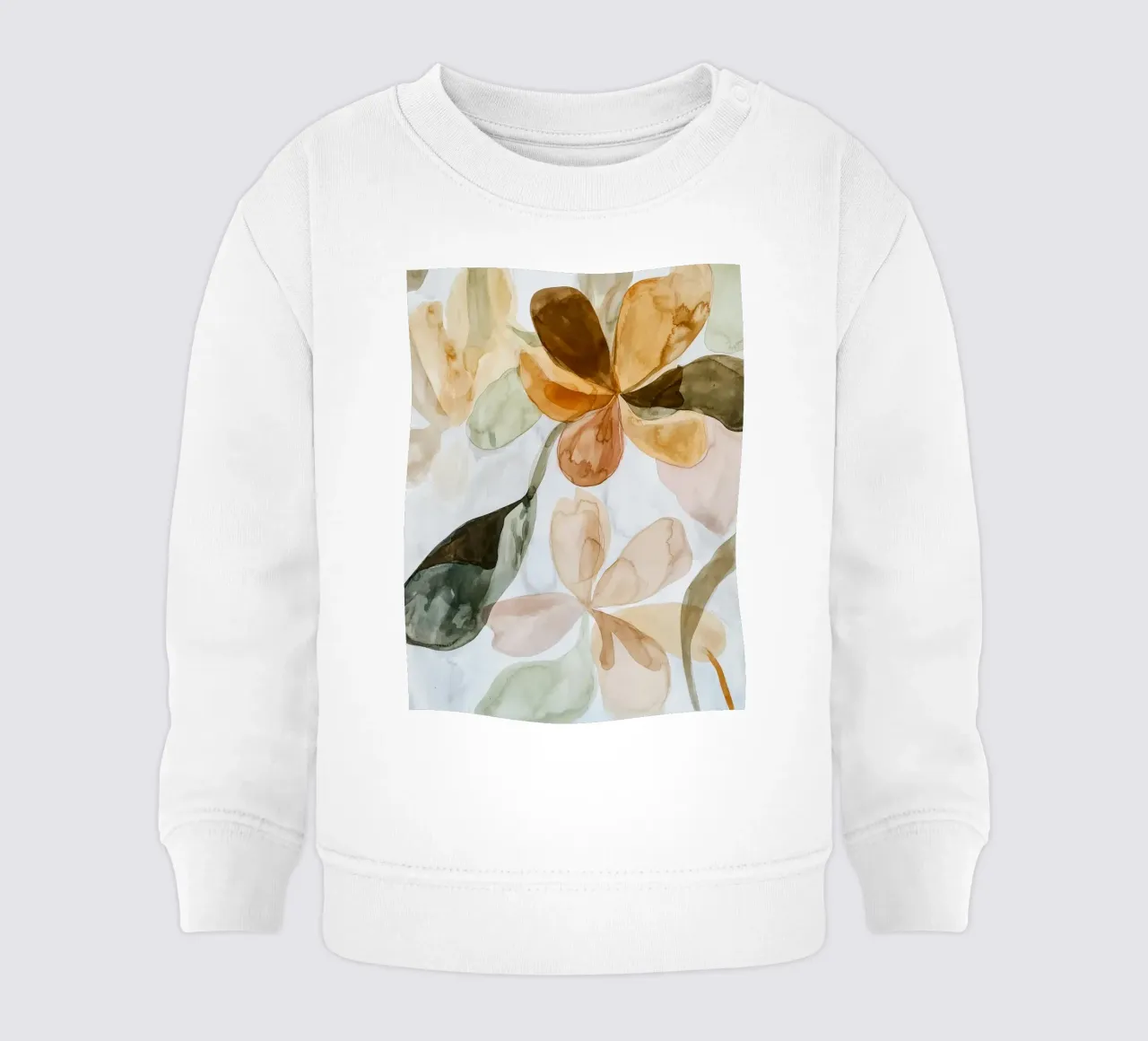 Earthy Bloom No 3 felpa neonato da treechild