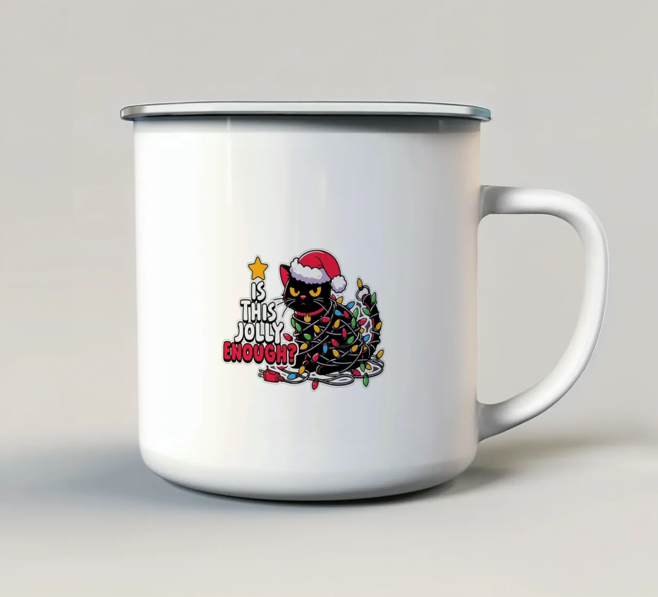 Is this jolly enough? tazza in smalto da edsonramosart