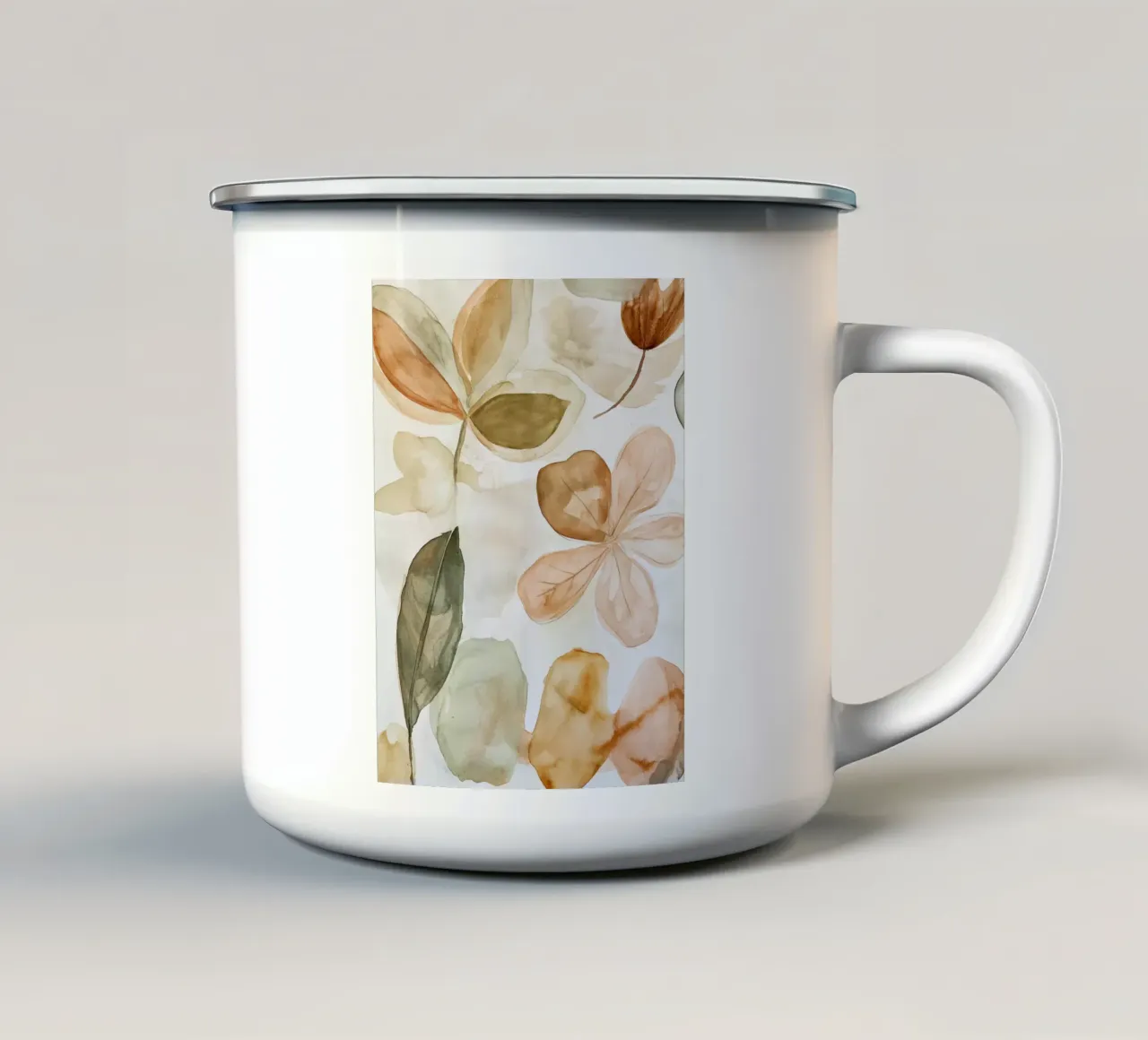 Earthy Bloom No 4 tazza in smalto da treechild