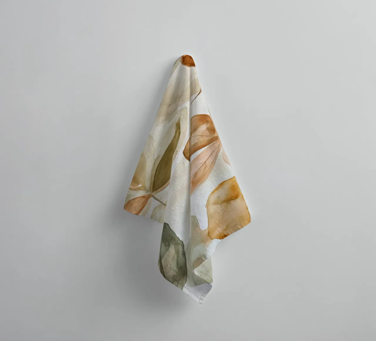 Earthy Bloom No 4 asciugamano da bagno da treechild