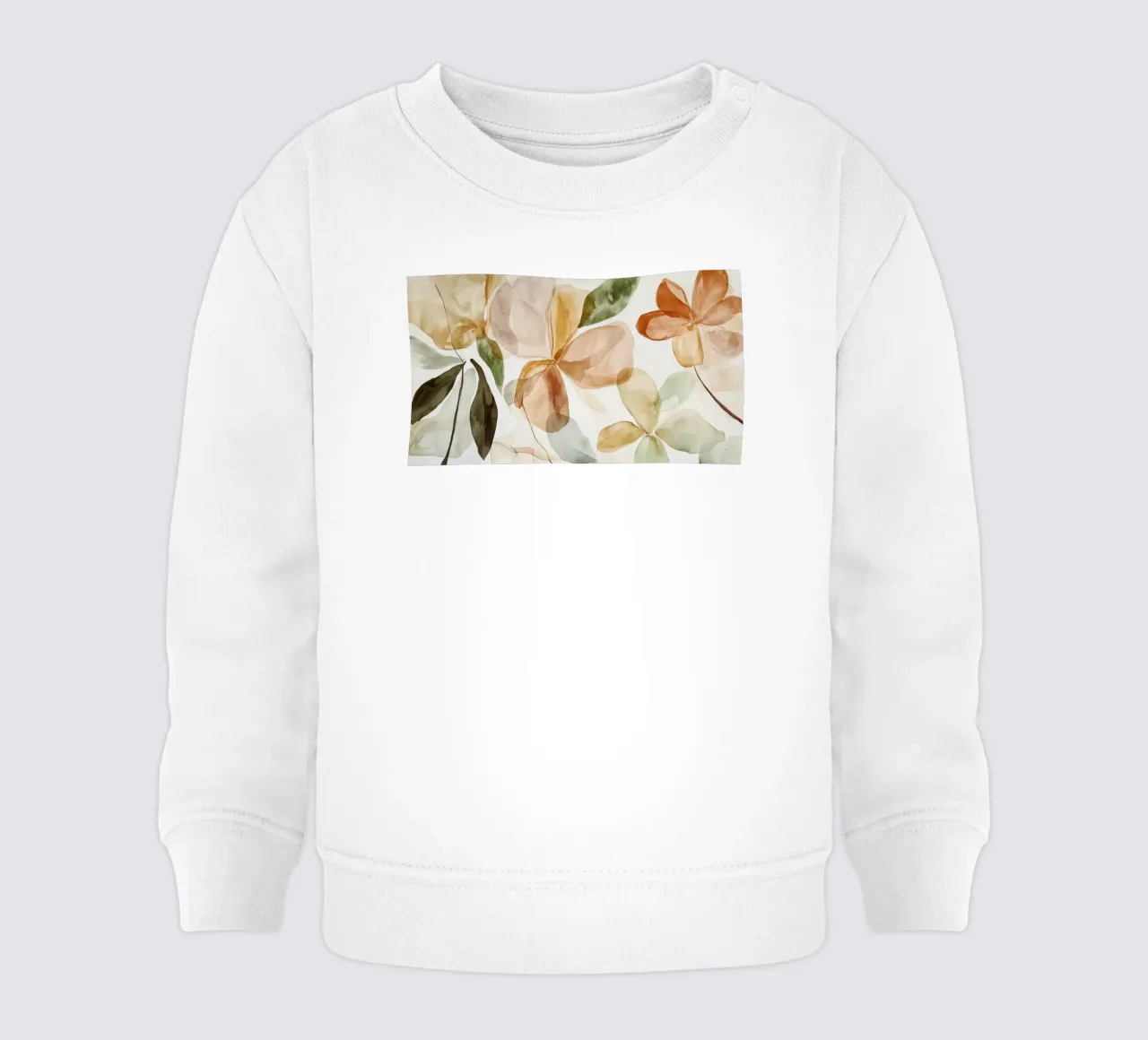 Earthy Bloom No 5 felpa neonato da treechild
