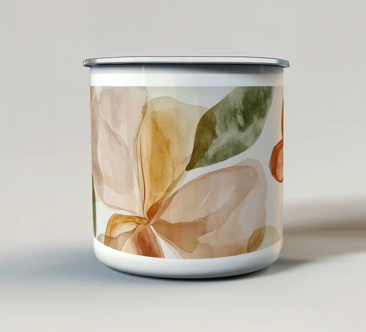 Earthy Bloom No 5 tazza in smalto da treechild