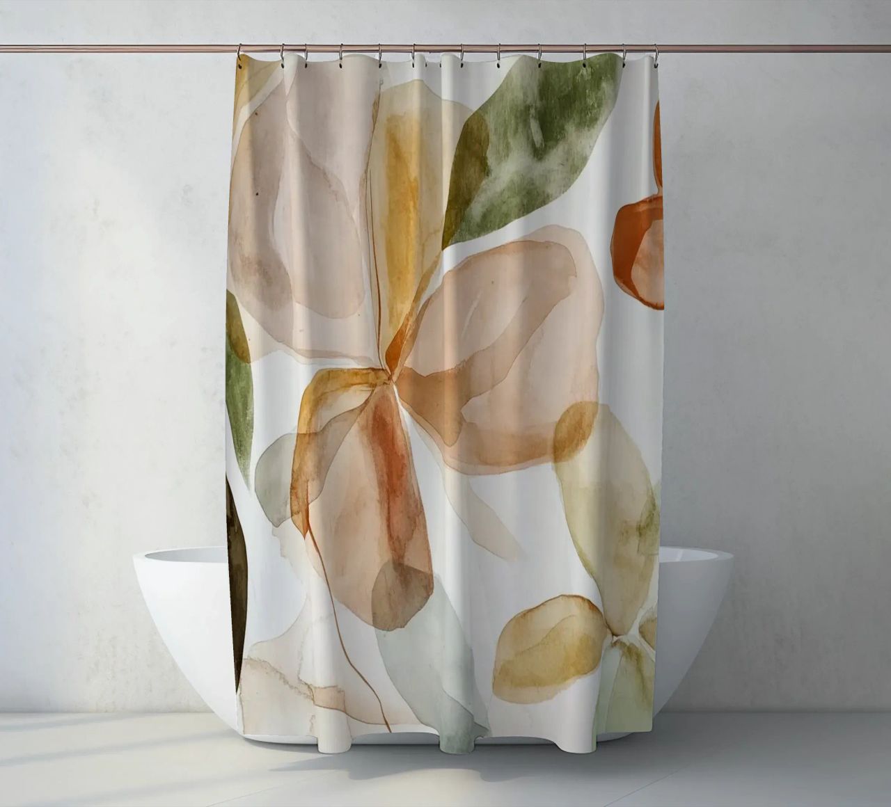 Earthy Bloom No 5 tenda da doccia da treechild