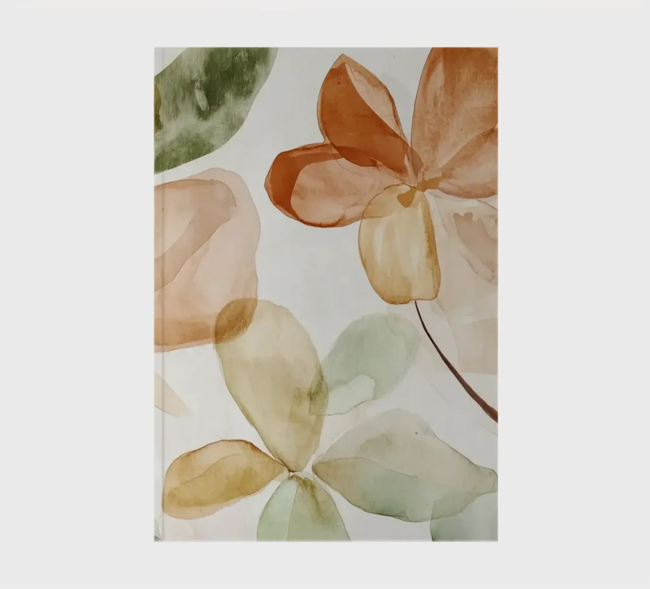 Earthy Bloom No 5 notebook by treechild