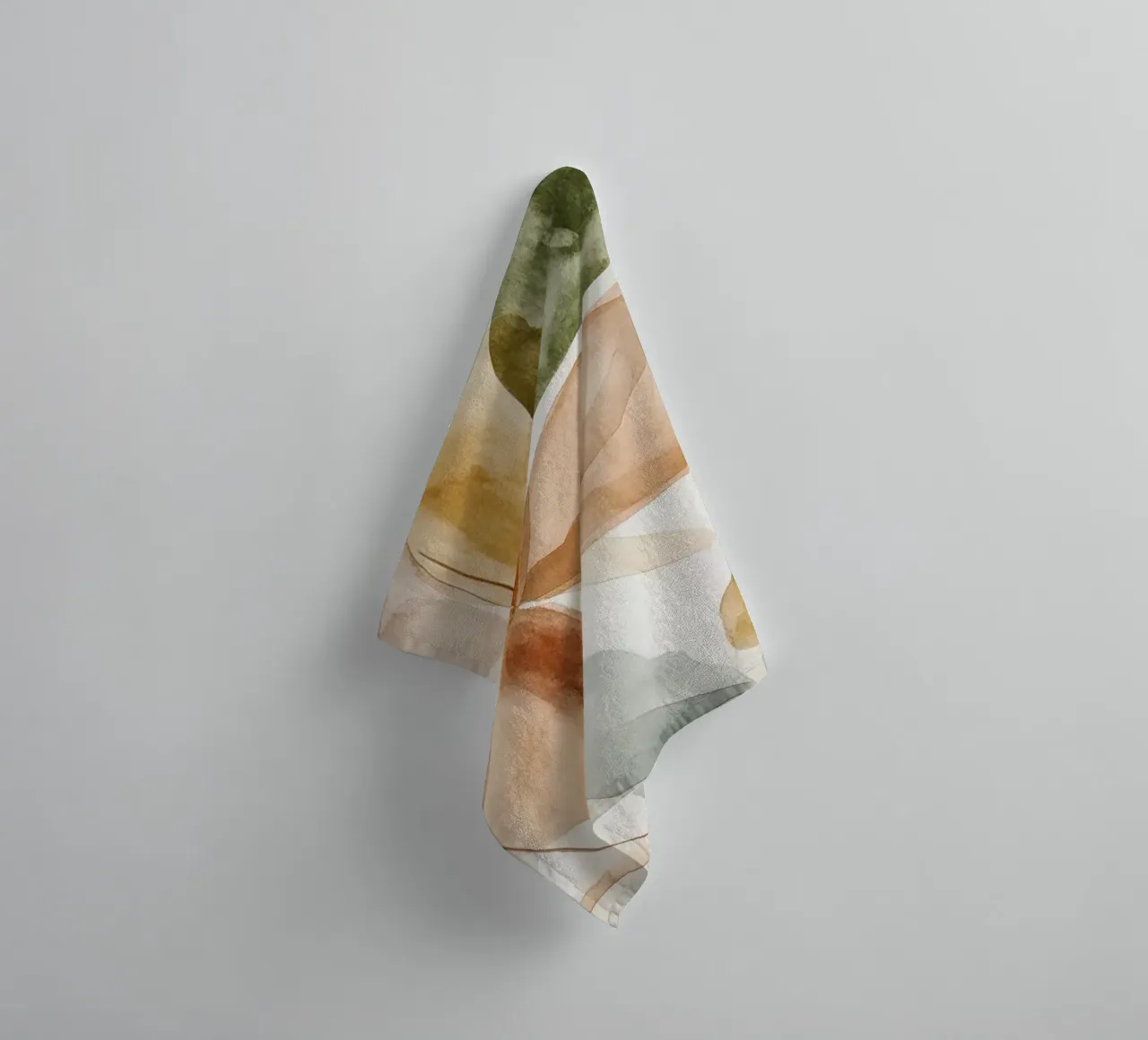 Earthy Bloom No 5 towel by treechild