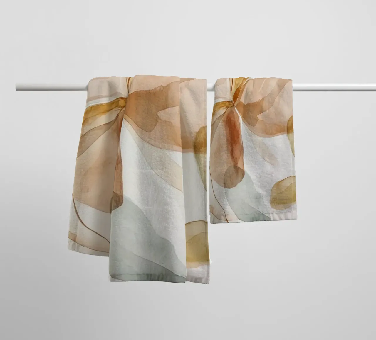 Earthy Bloom No 5 towel by treechild