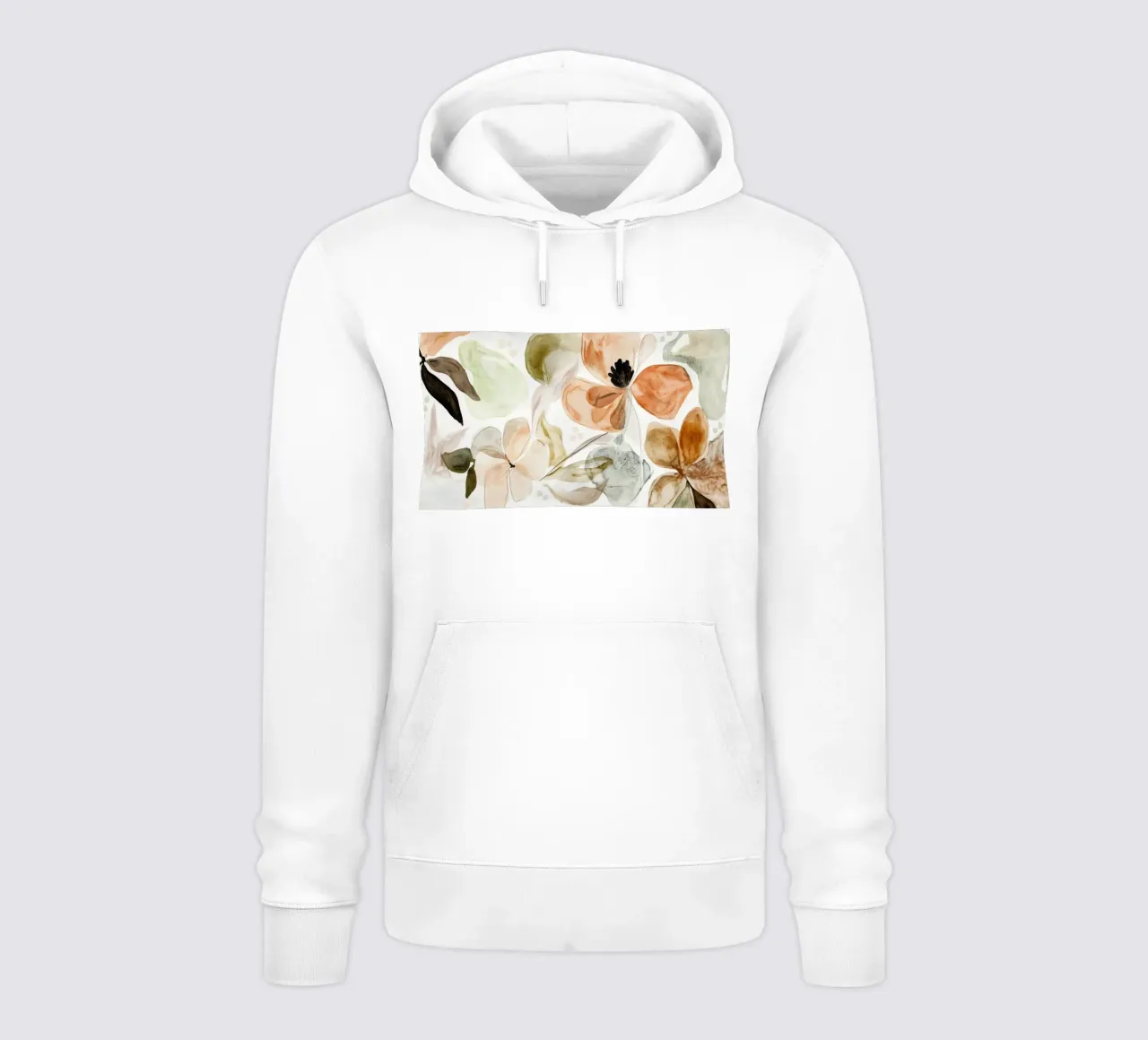 Earthy Bloom No 6 felpa con cappuccio da treechild