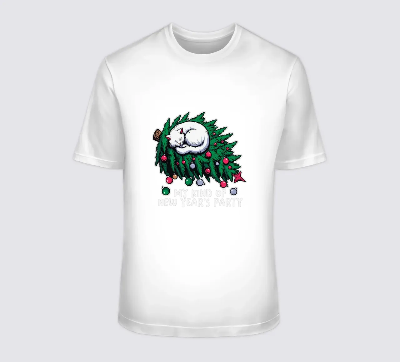 My kind of New Year's party t-shirt da edsonramosart