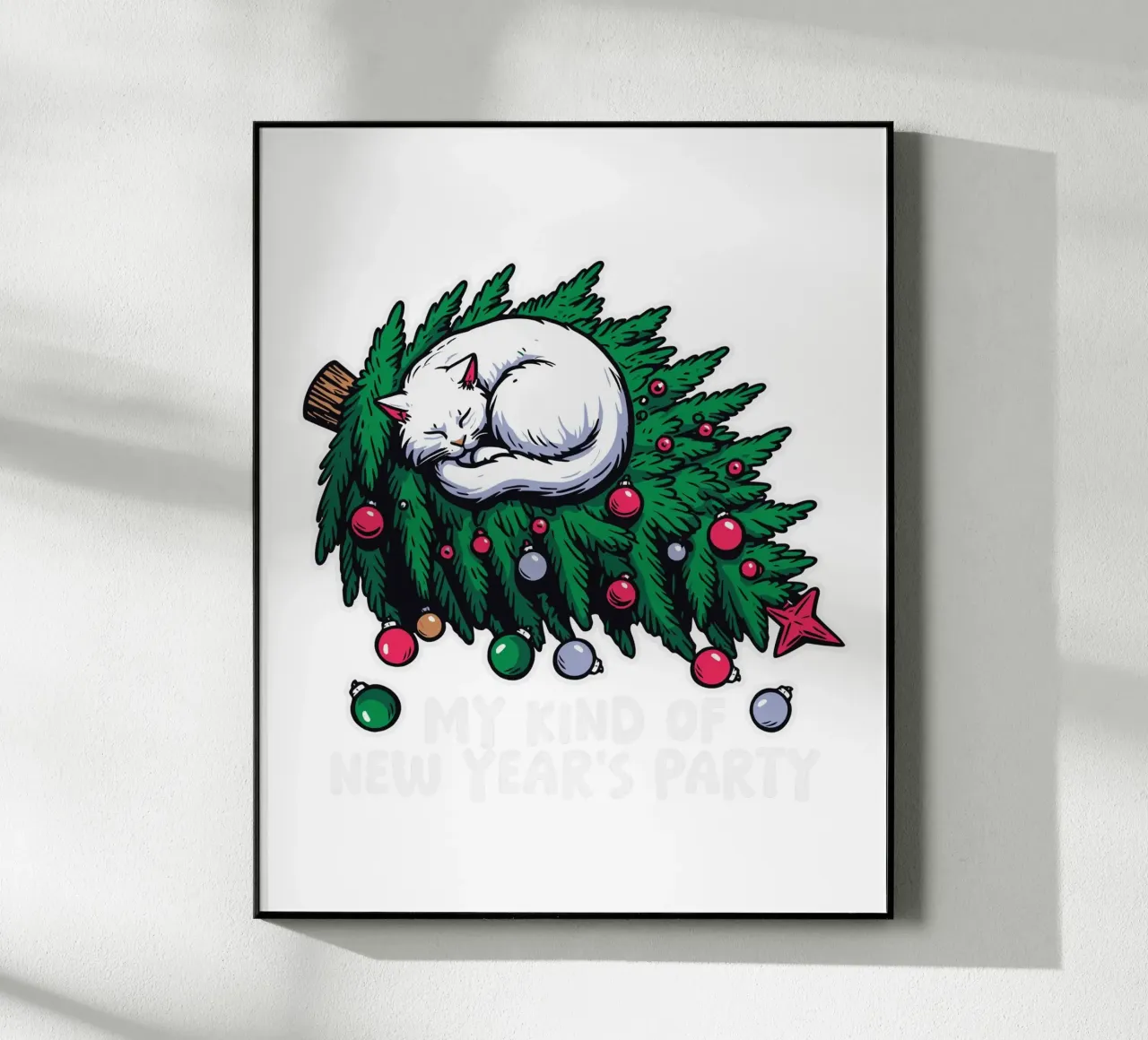 My kind of New Year's party plexiglass da edsonramosart