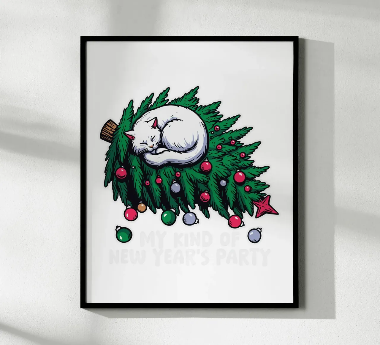 My kind of New Year's party poster da edsonramosart