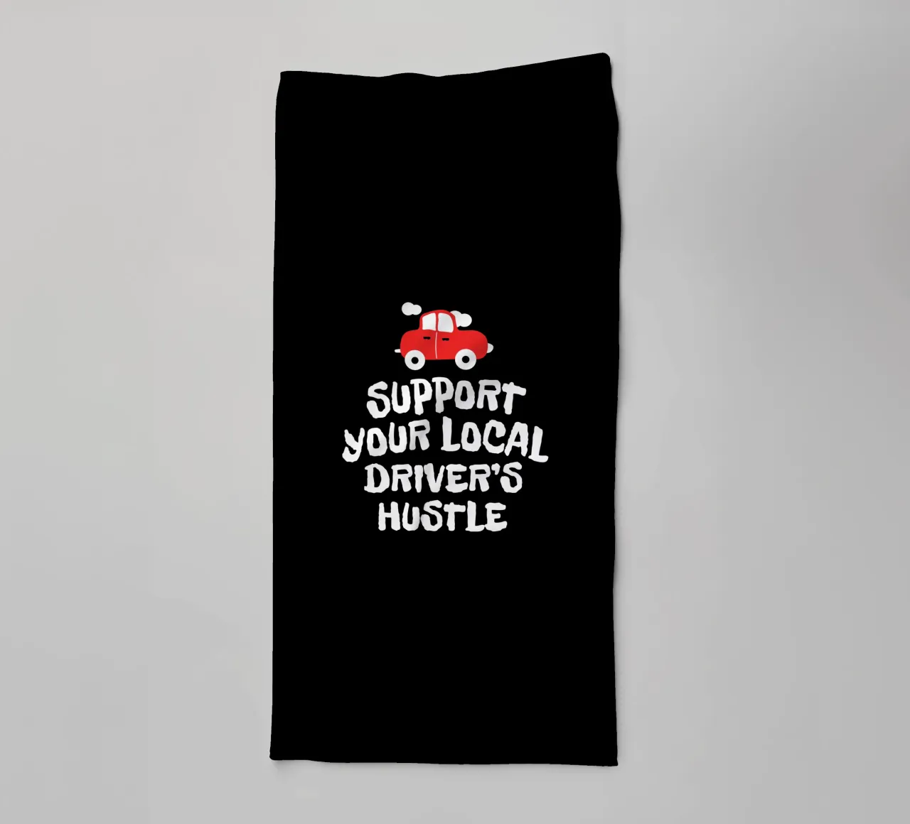 Support your local driver's hustle asciugamano da bagno da happieeagle
