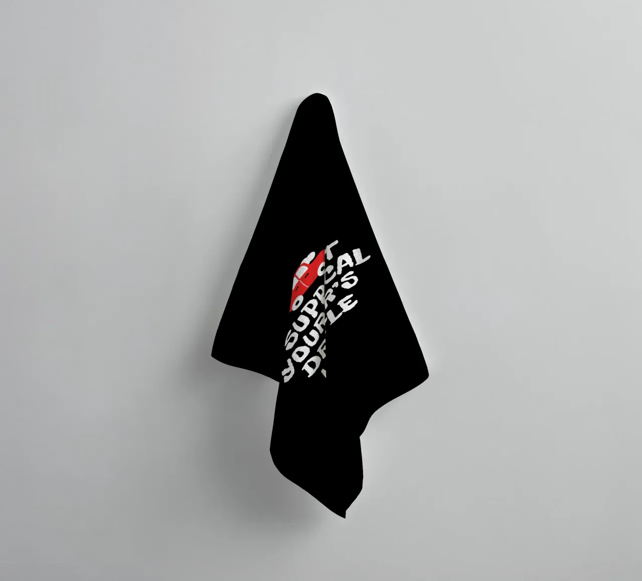 Support your local driver's hustle asciugamano da bagno da happieeagle