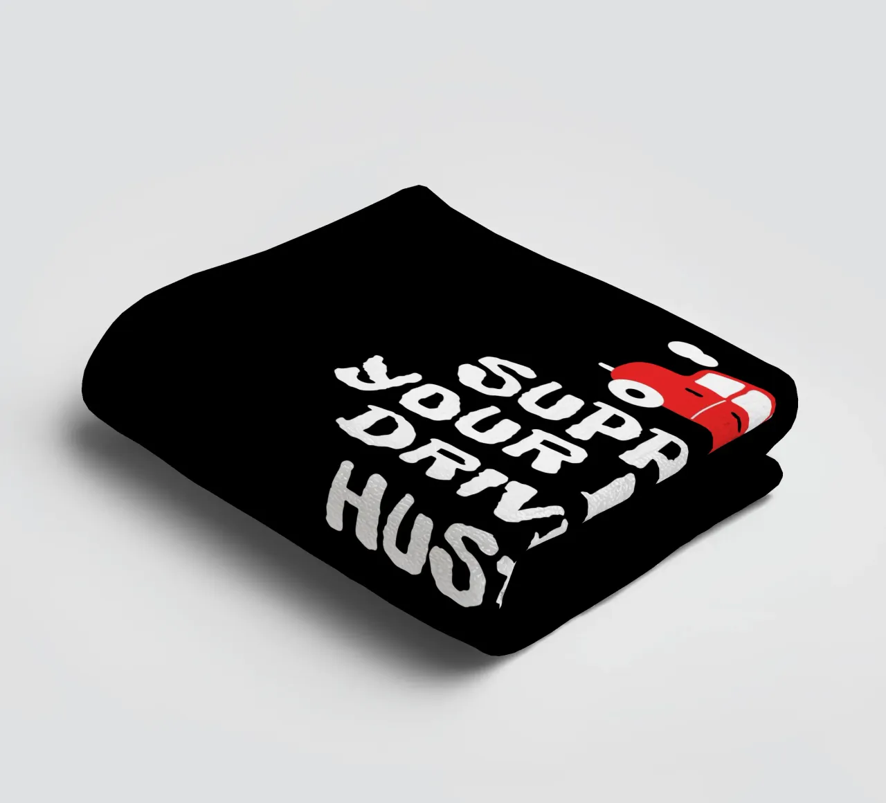 Support your local driver's hustle asciugamano da bagno da happieeagle