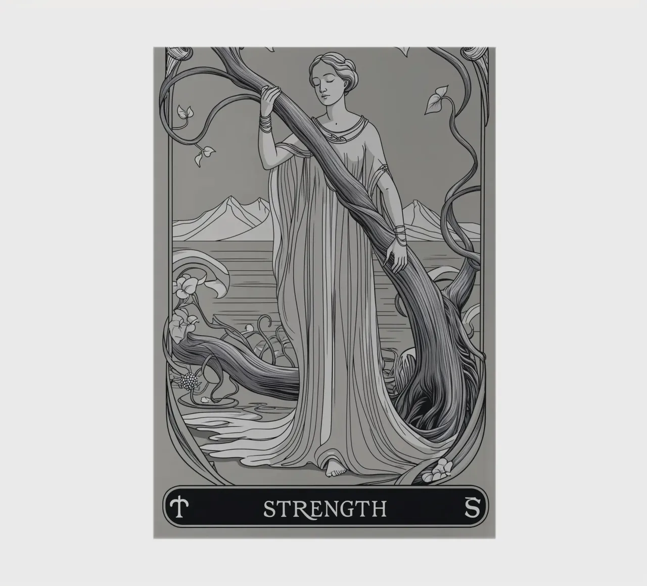Strength: The Power Within notebook by Mystique & Muse