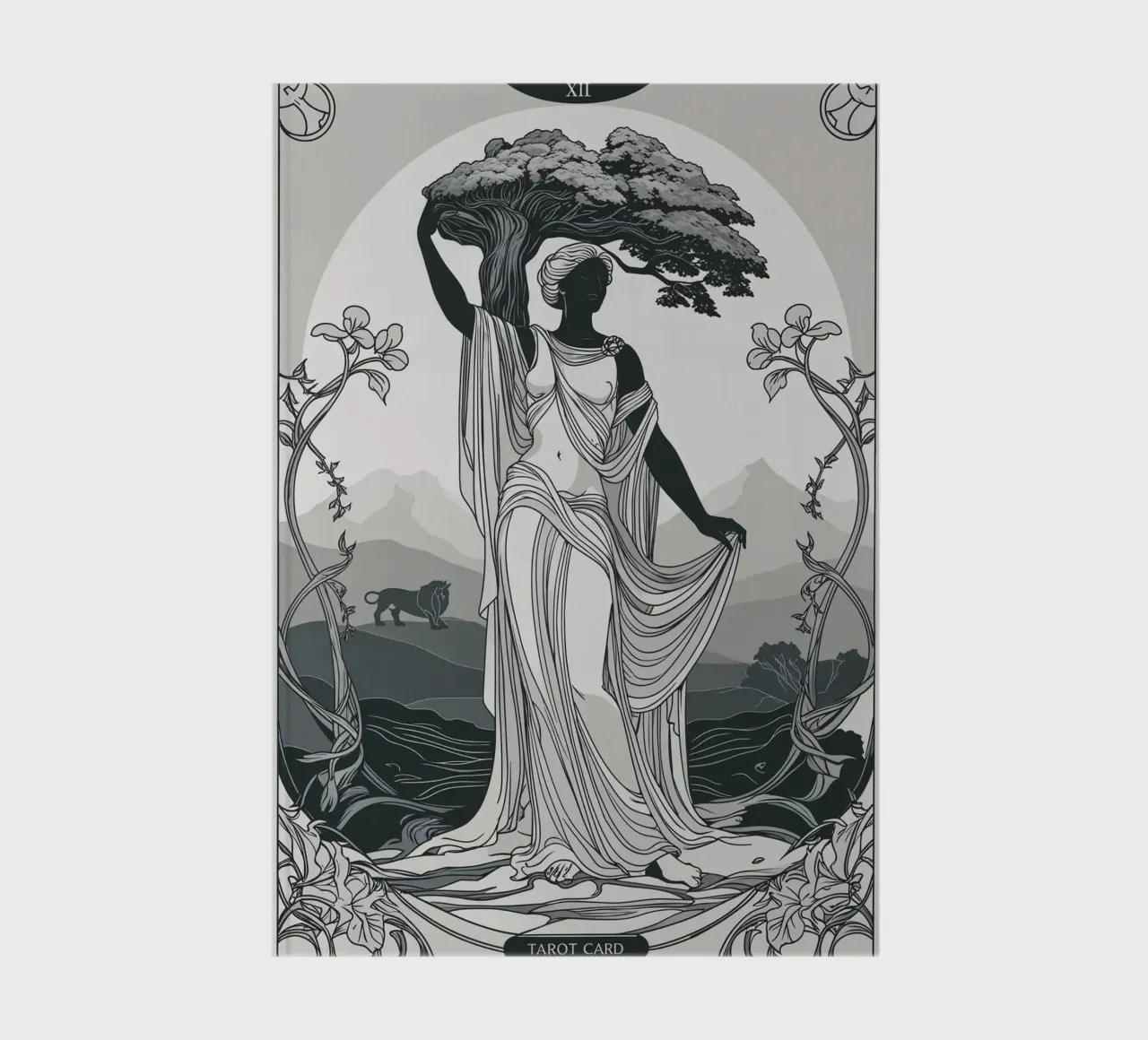 Strength: Embracing Primal Energy notebook by Mystique & Muse